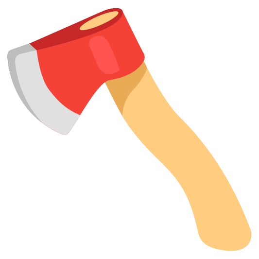 The axe emoji.