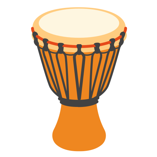 The long drum emoji.