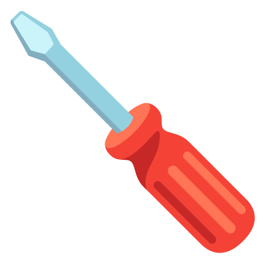 The screwdriver emoji.