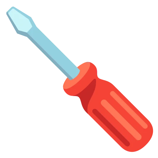 The screwdriver emoji.