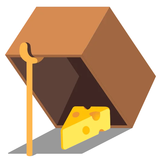 The mouse trap emoji.