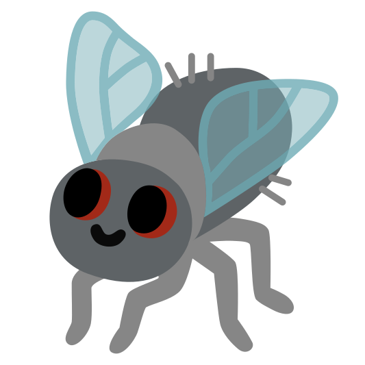 The fly emoji.