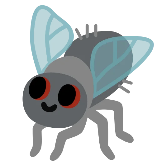 The fly emoji.