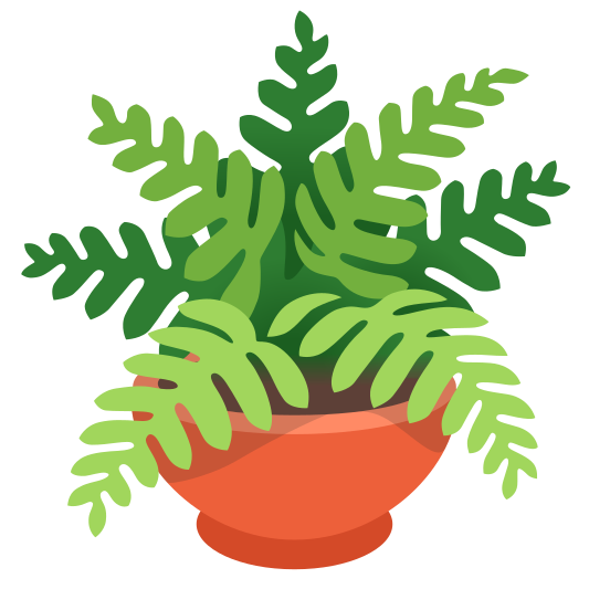 The potted plant emoji.