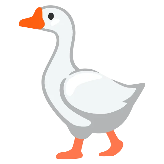 The goose emoji.
