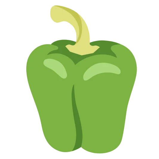 The bell pepper emoji.
