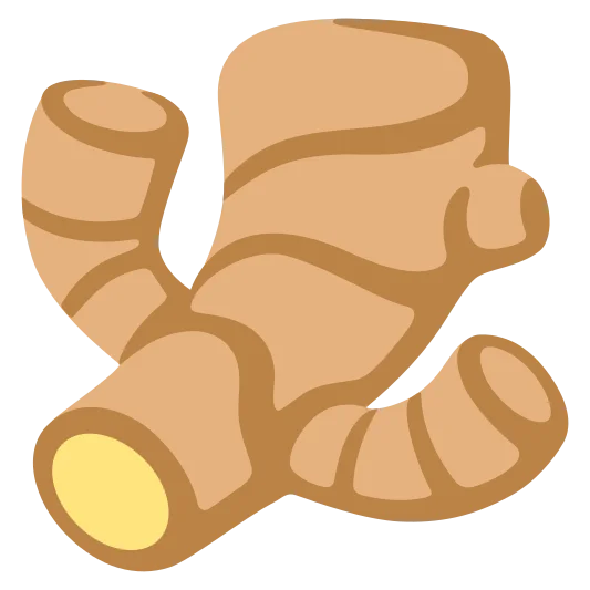 The ginger root emoji.