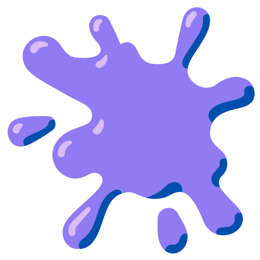 The splatter emoji.