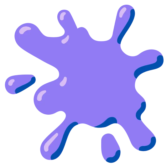 The splatter emoji.