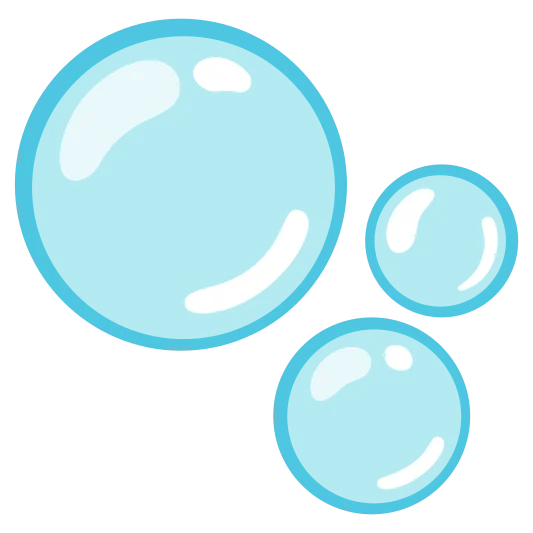 The bubbles emoji.