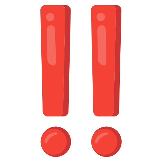 The double exclamation mark emoji.