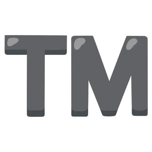 The trade mark emoji.