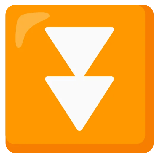 The fast down button emoji.