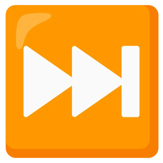 A button used for skipping to the next track in a playlist.