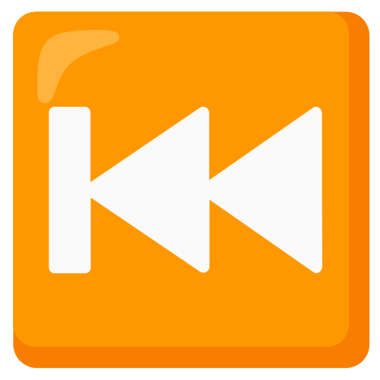 The last track button emoji.