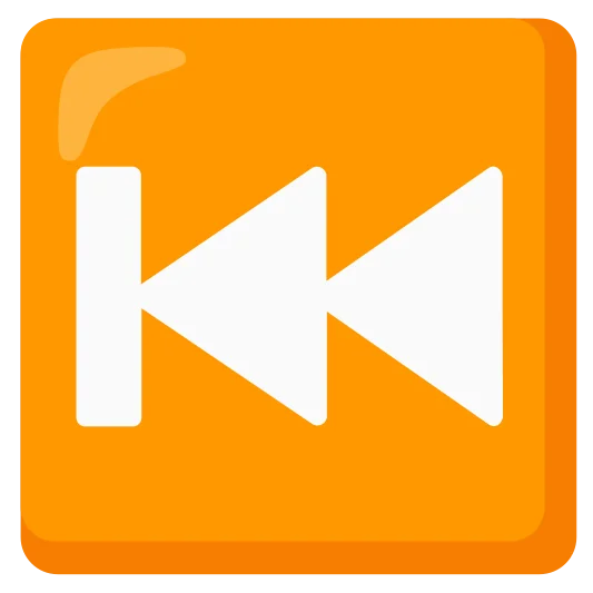 The last track button emoji.