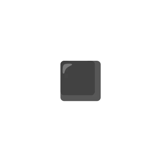 The black small square emoji.