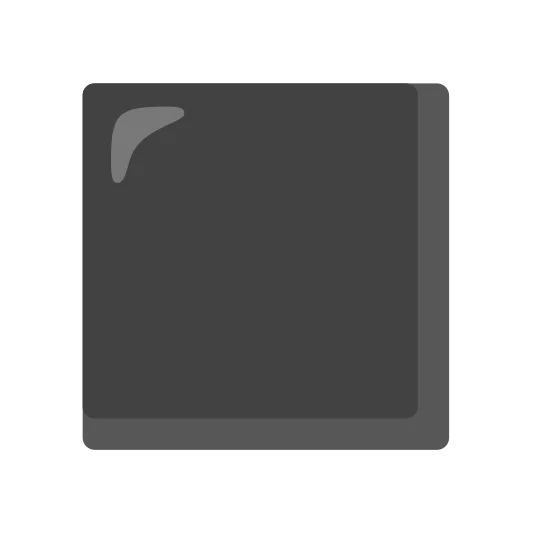 The black medium square emoji.