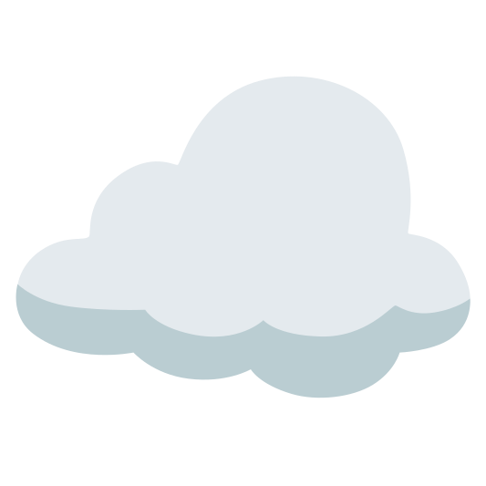 The cloud emoji.