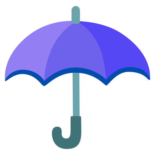 The umbrella emoji.