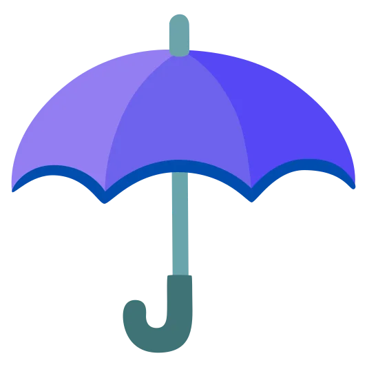 The umbrella emoji.