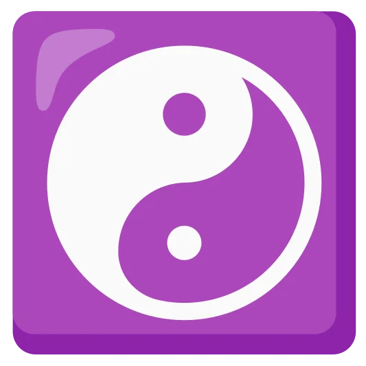 The yin yang emoji.