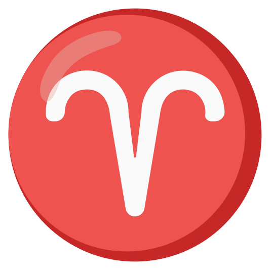 The aries emoji.