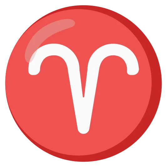 The aries emoji.