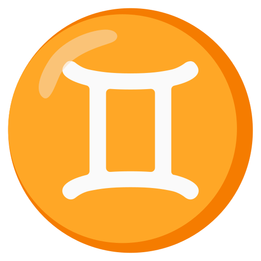 The gemini emoji.