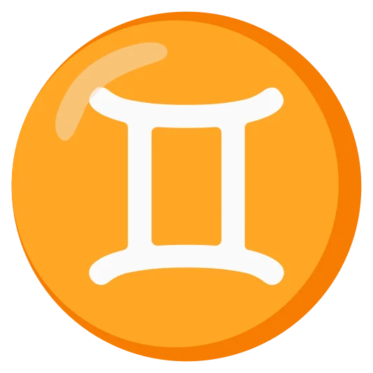 The gemini emoji.