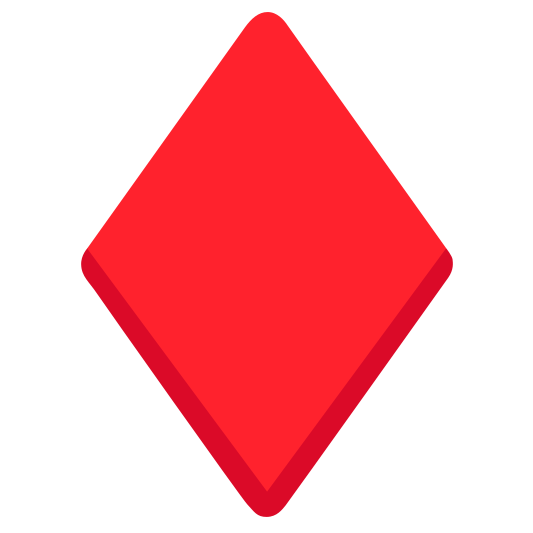 The diamond suit emoji.