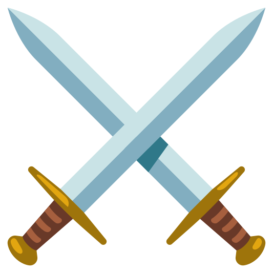 The crossed swords emoji.