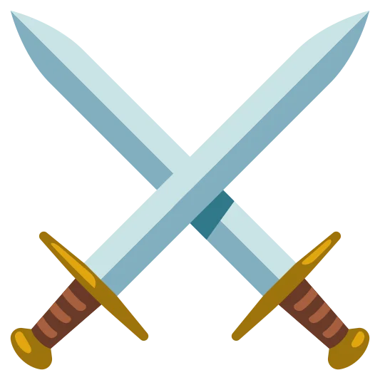 The crossed swords emoji.