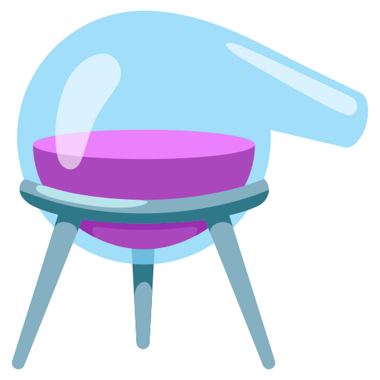 The alembic emoji.