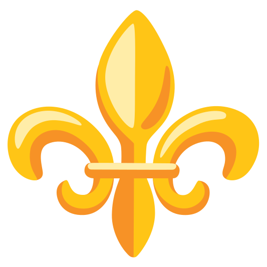 The fleur-de-lis emoji.