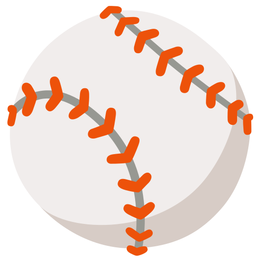 The baseball emoji.