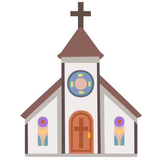 The church emoji.