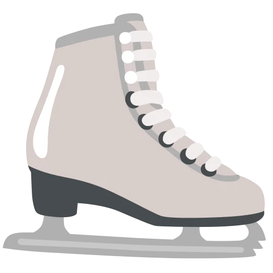 The ice skate emoji.