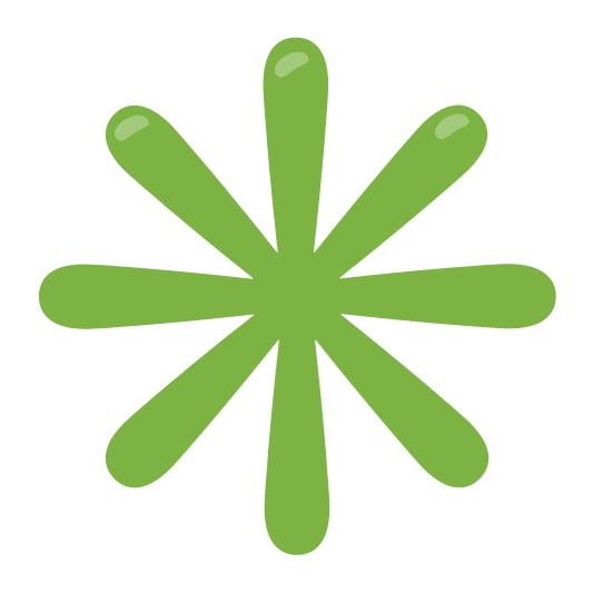 The eight-spoked asterisk emoji.