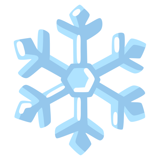 The snowflake emoji.