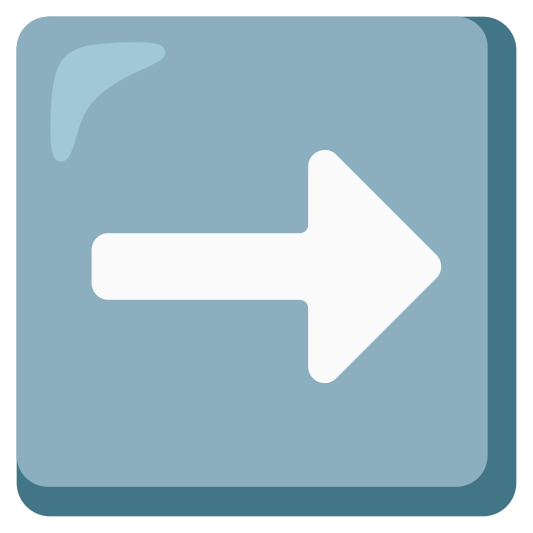 The right arrow emoji.