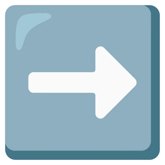 The right arrow emoji.