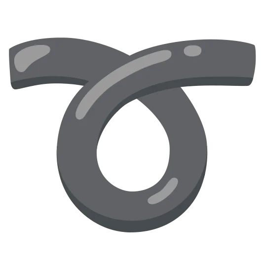 The curly loop emoji.