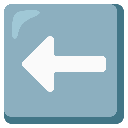 The left arrow emoji.