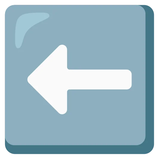 The left arrow emoji.