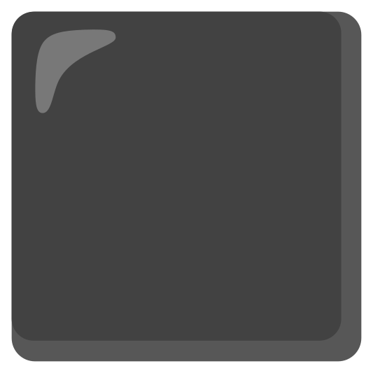 The black large square emoji.