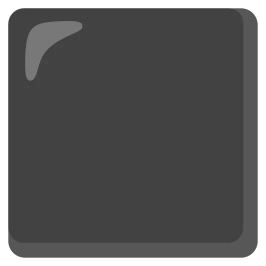 The black large square emoji.