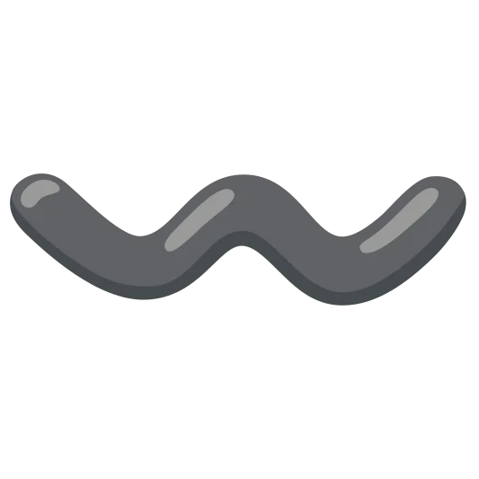 The wavy dash emoji.