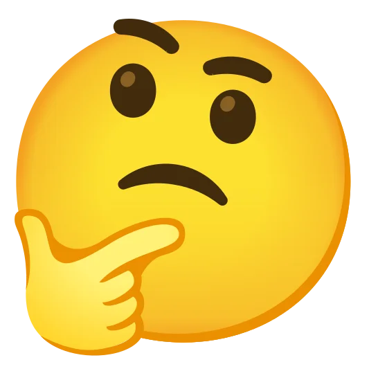 thinking face
